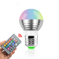 AC85-265V 16 colors E27 E14 RGB LED Lamp Light Bulb with remote