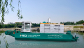 Multifunction environmental-friendly dredging boat
