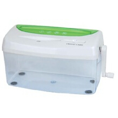 Multifunction crosscut paper shredder