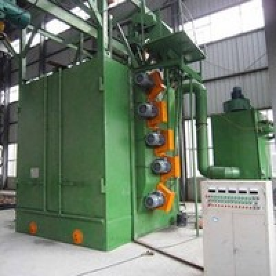 Hook type cleaning machine