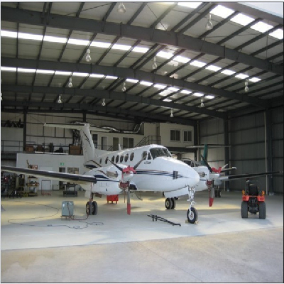 aircraft hangar