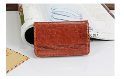Creative stainless steel metal business card case