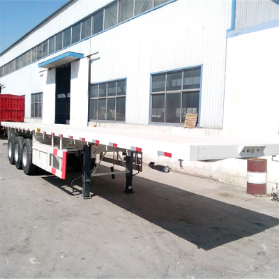 china manufacturer direct supplier hot-selling flatbed load 40ftcontainer semi trailer