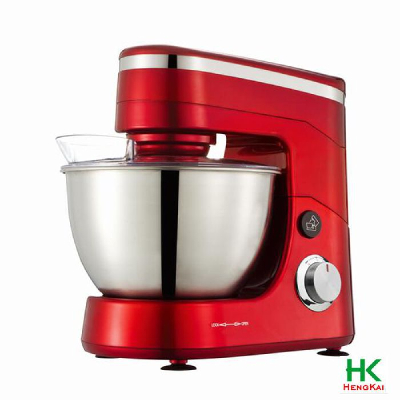 HENGKAI 600W Planetary Egg Beater Dough Stand Mixer with Bowl Cover