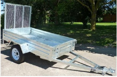  Box/ Cage trailer in hot dipped galvanized