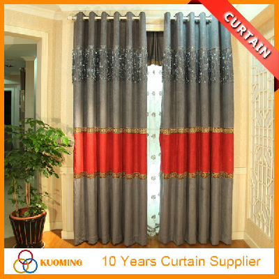 Home textile design chenille yarn dyed curtain fabric