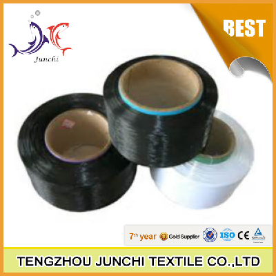 Junchi dyed color high tenacity multifilament pp yarn twisted