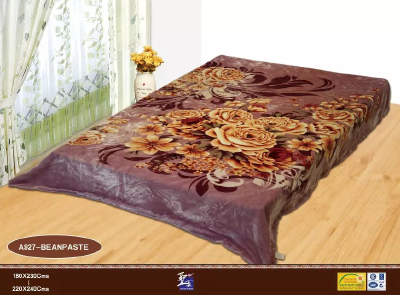 new designs 100% polyester super soft polyester raschel blanket