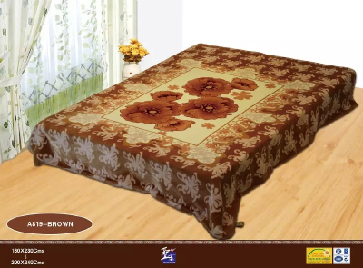 new designs 100% polyester super soft polyester raschel blanket