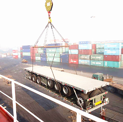 CNHTC 40ft container semi trailer