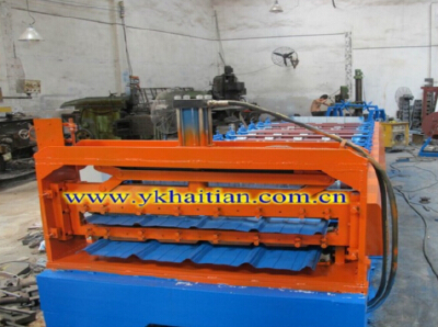 Two Layer Roof Sheet Roller Forming Machinery