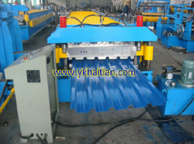 Stainless Steel Double Layer Sheet Roof Tile Making Machinery