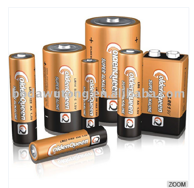 Zn/MnO2 Alkaline battery