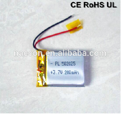 buy China factory low price Li-po rechargeable 3.7v with PCB and wire battery