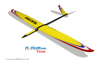 Tucan-2m slope or electric glider of rcrcm