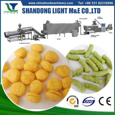 Best Selling Inflating puff Automatic Snack Food Extruder Processing Line