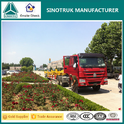 SINOTRUK Low bed truck semi trailer