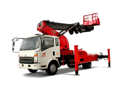 light truck hydraulic aerial cage