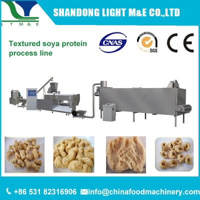 New Technical Automatic TVP Textured Soy Protein Making Machine