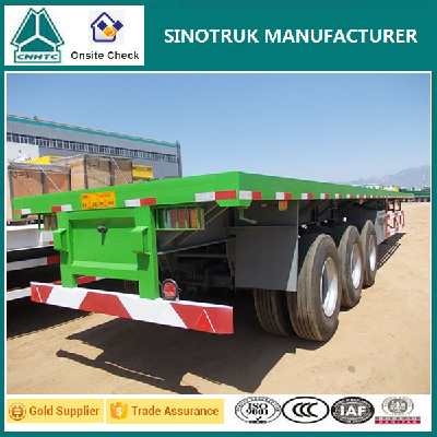 3 Axles 40 Feet Container Shipping Trailer for Sale
