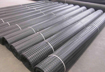 High quality  geogrid PET Geogrid Coated WithWater Soluble PVC