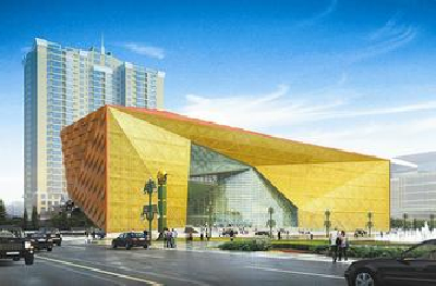 Chengdu museum exhibition hall