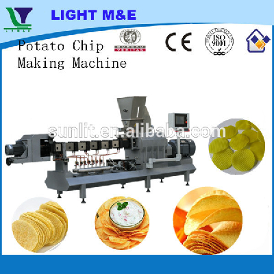 Hot Selling Extruded Fried Crispy Bugles 3D Pellet Snack Machine