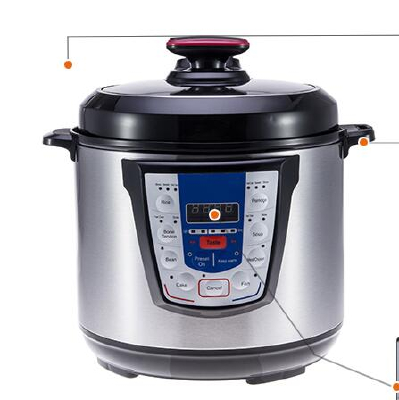 New Foshan Factory Smart Control Mini Portable Travel Multi Cooker Electric