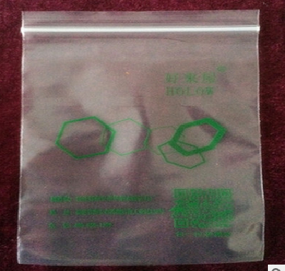 Transparent valve bag