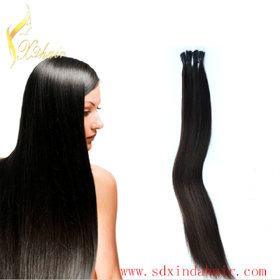 Xinda Hair Products Natural Color Brazilian Virgin Straight Hair I TipCheap Fusion Hot Fashion Human Hair Extensions For Women 100s