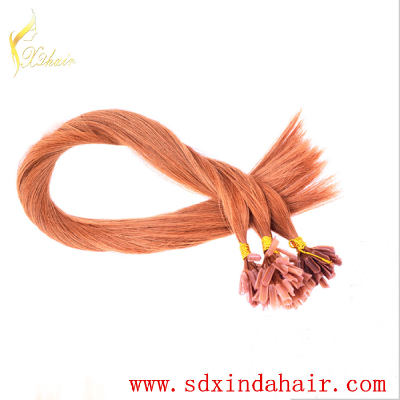 Xinda Hair Products Hot Sale Nail Tip Human Hair Extension u tip hair 100g