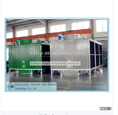 Square cross-flow type cooling tower, frp cooling tank, closed-systemcooling tower