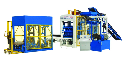 EPS concrete brick making machine , QT10-15 large concrete brick machine, EPS insulation block machine