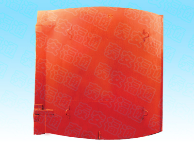 Anti-shock wave airtight door