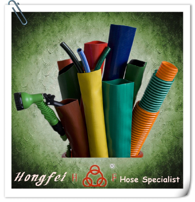 Hongfei pvc lay flat hose/irrigation hose
