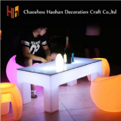 Home decor interactive LED table