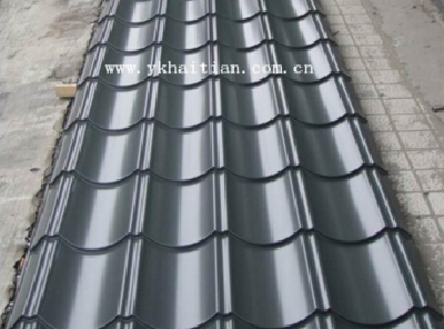 Color corrugated metal steel sheet for roofing panel