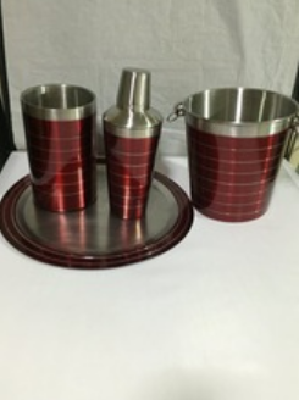 4PCS Stainless Steel Bar Set In High Quality