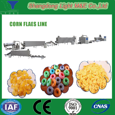Breakfast Cereal Crispy Snacks Corn Flakes Production Process