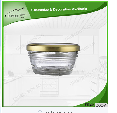 Alibaba china mini glass jar