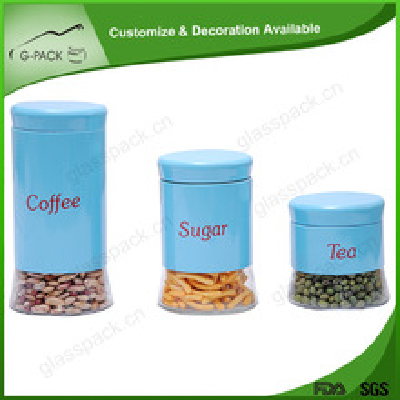 Cookie food glass storage containers