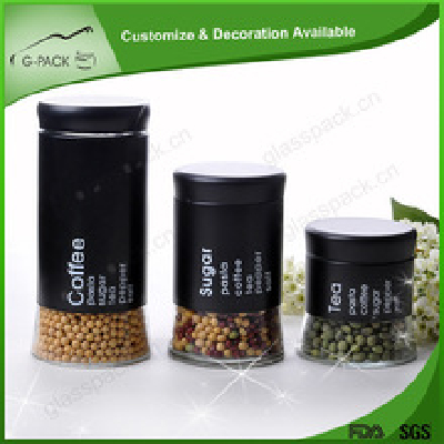 Trustworthy china supplier glass canister