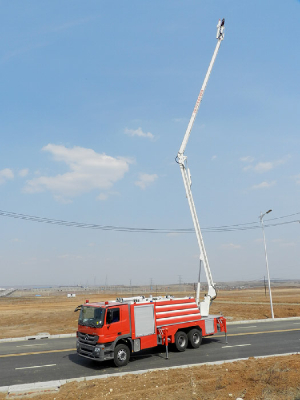 JP40 Water Tower Hydraulic Boom Fire Truck