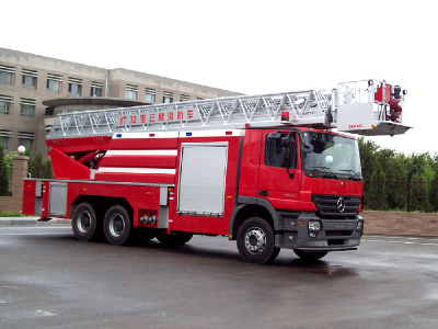 YT25 Telescopic Aerial Ladder Fire Truck (ISUZU)