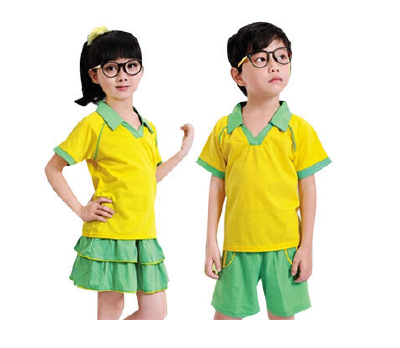 High Quality Fine Cotton Children Primary School Uniform Hot Sell