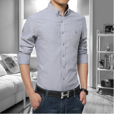 custome fine cotton business dress shirt for men, short sleevedressshirt manufacture