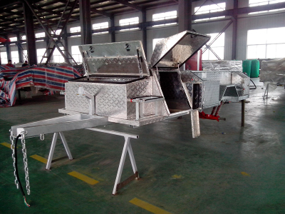 Hot dipped galvanized soft floor camping trailers