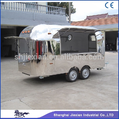 JX-BT400 Newly Design Solid quality Stainless Steel Mobile foodtrucktrailer price