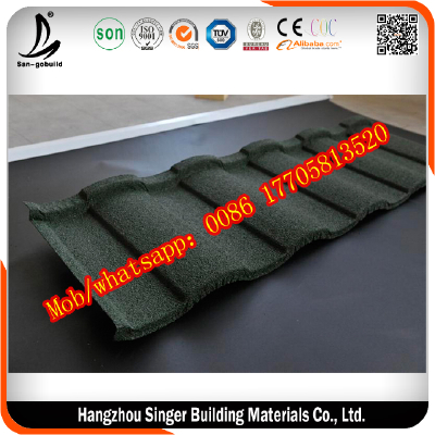 Best Quality Stone Coated Metal Roof Tile For Villa House