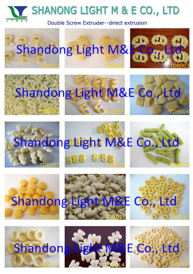 Corn Flour Snack Extruder Machine